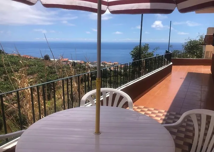 別荘 Casa Vista Mar -2 Bedrooms,fantastic Seaview Estreito da Calheta